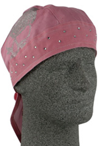 Pink Skull, Standard Headwrap
